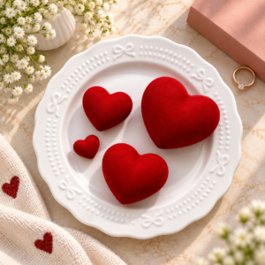 Heart Shaped Decorative Candle